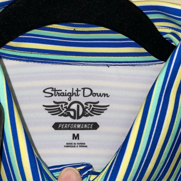 Straight Down Polo -M- Bali Hai GC Las Vegas NWOT - Picture 3 of 4